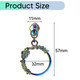 Rainbow Zip Pull - Round